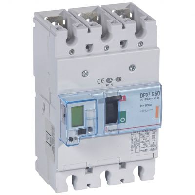 Wyłącznik DPX3 250 El+P 3P 100A 25Ka 420405 LEGRAND (420405)